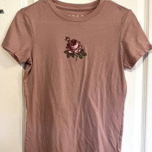 Cute Mauve Rose T-shirt